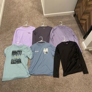 6 boys XL 14/16 shirts